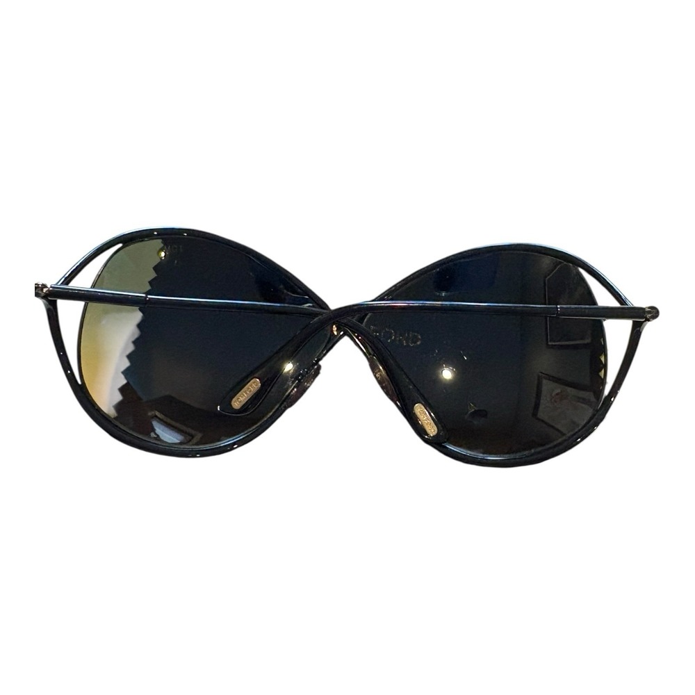 Tom Ford Lilliana‎ TF131 01P Black Gradient Sunglasses Made in Italy w/ Case - Picture 5 of 10